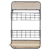 Black Metal Kitchen Organizer [249044]