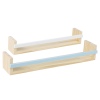 2 Pc Wooden Display Rack [243424]