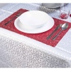 Red PVC Placemat 45x30cm [666717]