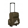 School Travel Roller Rucksack On Board Bag With Wheels (Grey-Blue-Green-Beige)