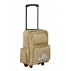 School Travel Roller Rucksack On Board Bag With Wheels (Grey-Blue-Green-Beige)