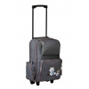 School Travel Roller Rucksack On Board Bag With Wheels (Grey-Blue-Green-Beige)