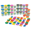 71 Pcs Giant Play Dough & Acc Set [801444]