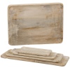 Whitewashed Wooden Serving Tray