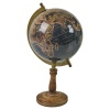Globe On Wooden Base 6Inch [077364]