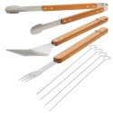 7 Pcs Stainless steel BBQ Tool Set  [536331]