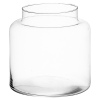 Wide Top Glass Cylinder Vase