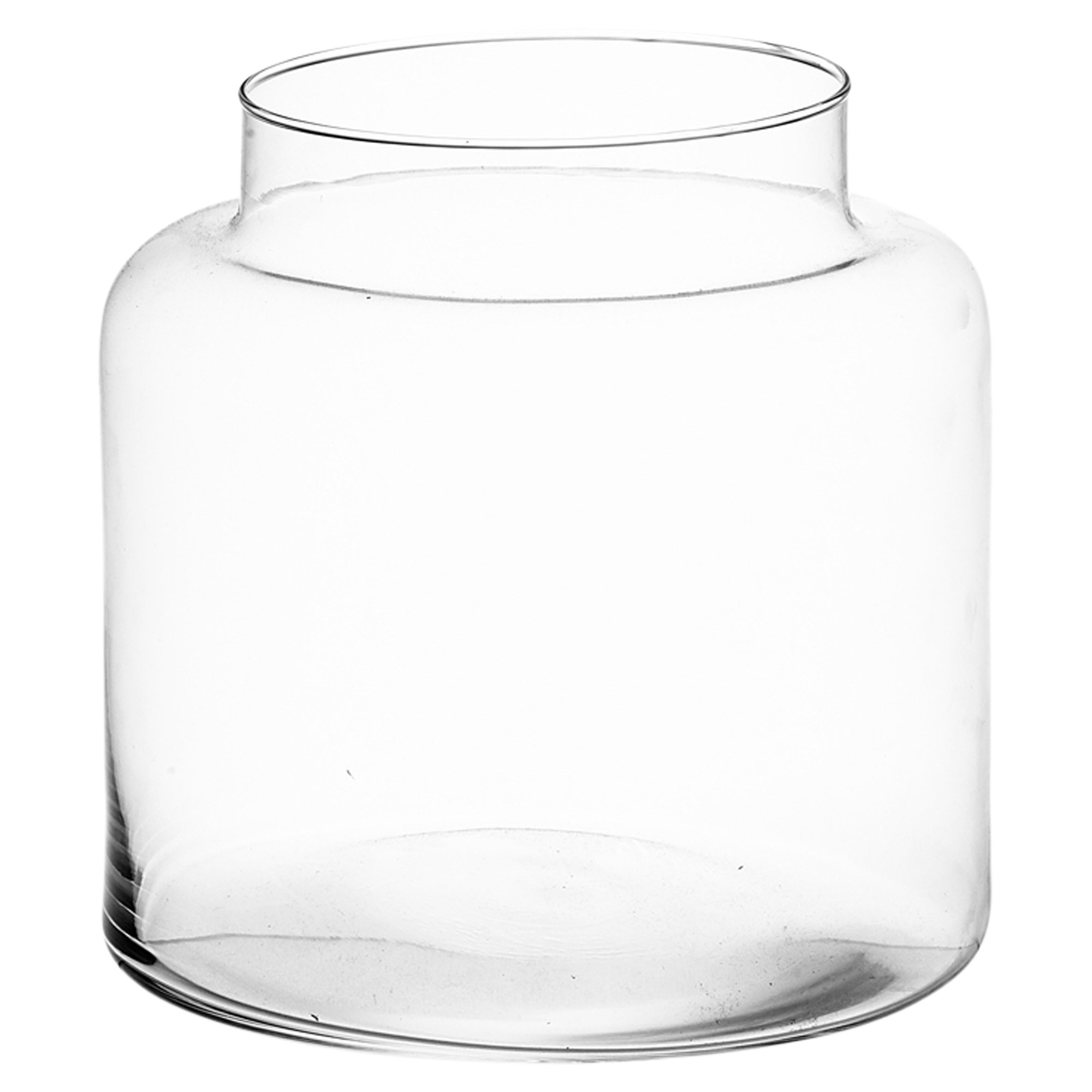 Large Clear Glass Cylinder and Bottle Shaped Vases Flowers Aquarium