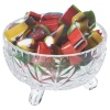 Glass Candy Bowl Jar With Lid 4 Assorted [103711]