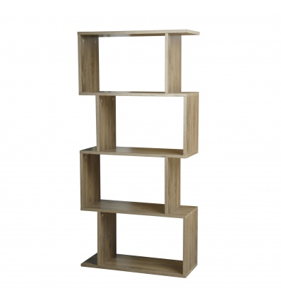 S-Shaped Bookcase