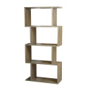 S-Shaped Bookcase