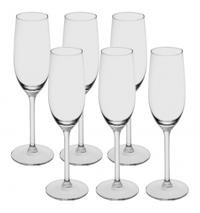 3 x 21cl Tall Stemmed Wine Glasses - Royal Leerdam [541311]