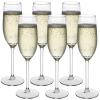 3 x 21cl Tall Stemmed Wine Glasses - Royal Leerdam [541311]