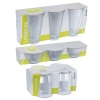 URBN-LIVING London 10 Piece Drinkware and Dessert Bowl Set