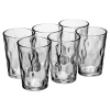 URBN-LIVING Paris 18 Piece Drinkware and Dessert Bowl Set