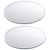 Round/Square 2 Ass Mirror Plates