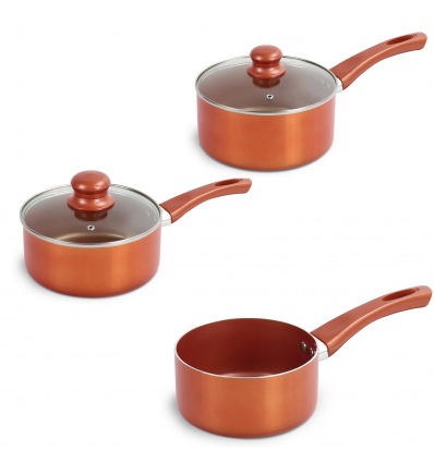 3 Piece URBN-CHEF Copper Kitchenware Set