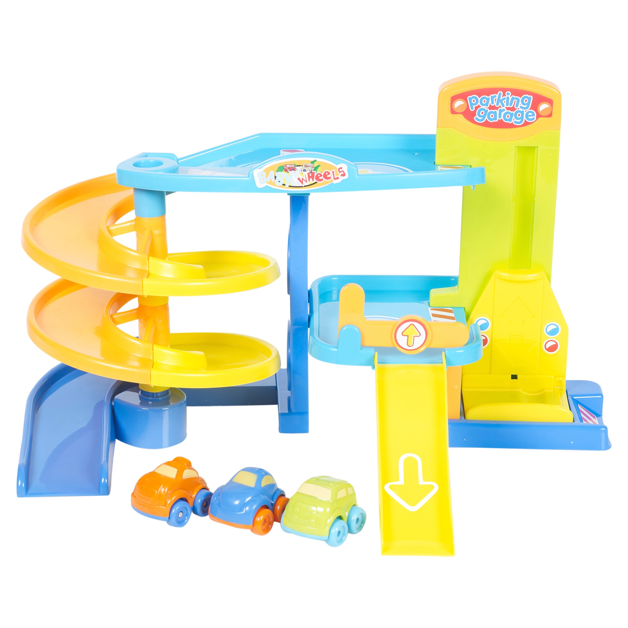 Childrens Kids Pretend Play Garage Toy Set 3 Cars Parking Driving Activity Gift eBay