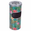 Flora Design Metal Dustbin & Ashtray [399060]