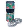 Flora Design Metal Dustbin & Ashtray [399060]