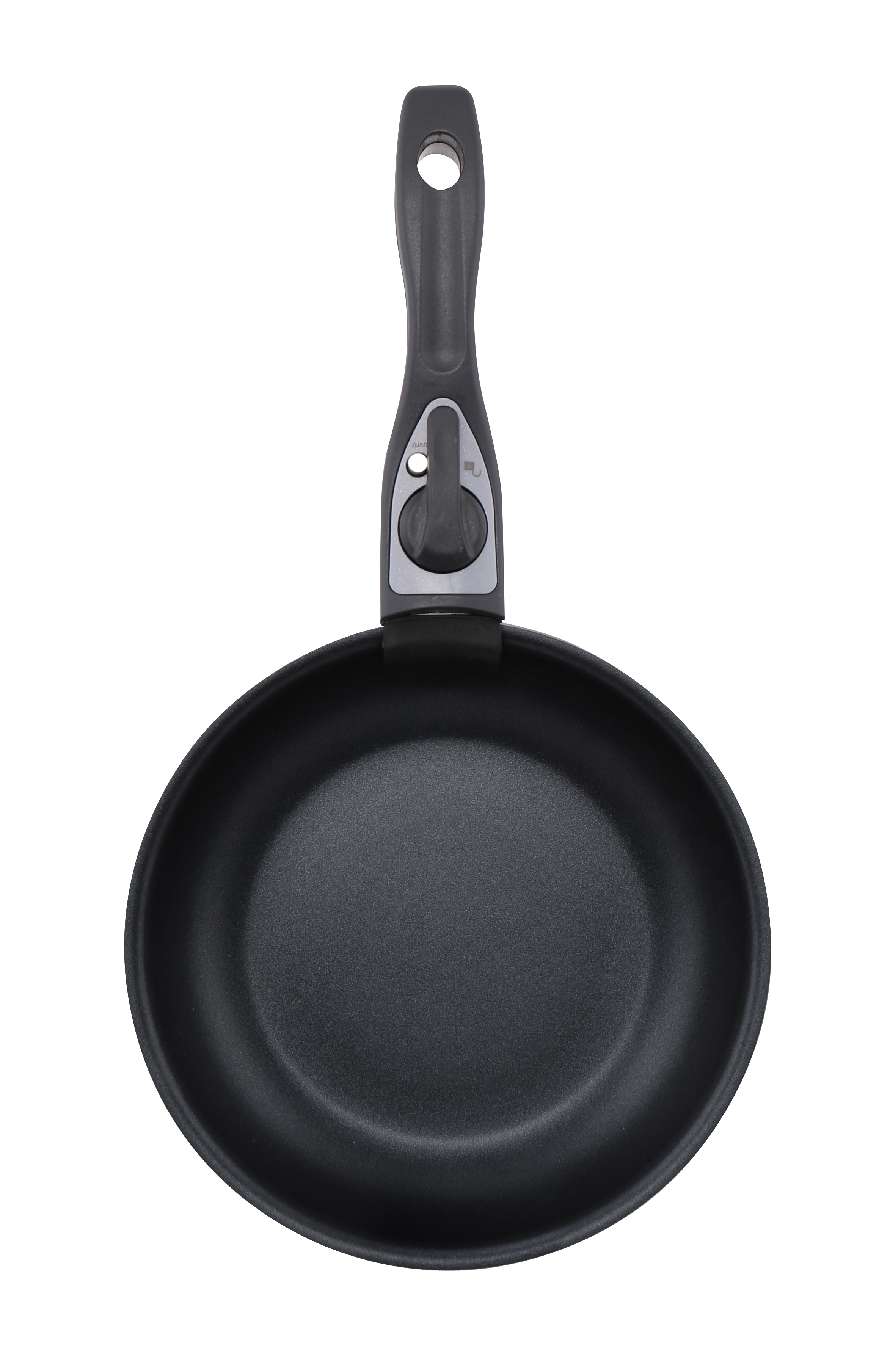 3 Pcs Black Ceramic Induction Cookware Sets Stackable Detachable Handle