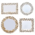 Mirrors with Wooden Teak Frames