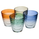 Glasses (4pcs) Circles 260ml Bormioli Botanic [082401]