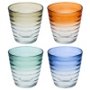 Glasses (4pcs) Circles 260ml Bormioli Botanic [082401]