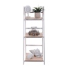 Wooden 3 Tier Shelf Rack 106cm [367595]