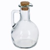 Glass Oil and Vinegar Bottles With Cork Lid