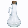 Glass Oil and Vinegar Bottles With Cork Lid