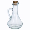 Glass Oil and Vinegar Bottles With Cork Lid