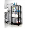 Curver Sigma 4 Shelf Storage Rack 131x61x30.5cm [095000]