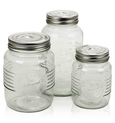 Old Fashion Glass Mason Jars