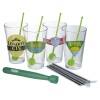 13 PCS Cocktail Glasses Set [481587]