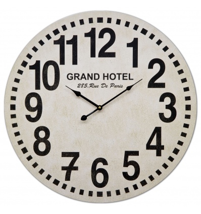 60cm Large Wall Clock [Grand Hotel - Paris]
