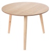 Side Table MDF 500x425mm Brown [025743]