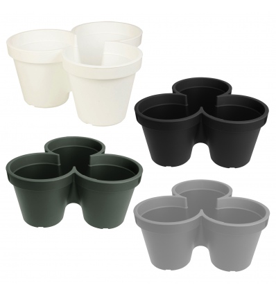3 Section Stackable Flower Pot