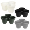 3 Section Stackable Flower Pot