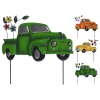 Colourful Garden Car Metal Picks - 3 Colours