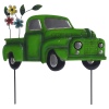 Colourful Garden Car Metal Picks - 3 Colours