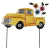 Colourful Garden Car Metal Picks - 3 Colours