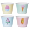 4 Piece Porcelain Ice Cream Cups Set [880380]