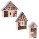 Wooden Insect Hotels With Metal Roof