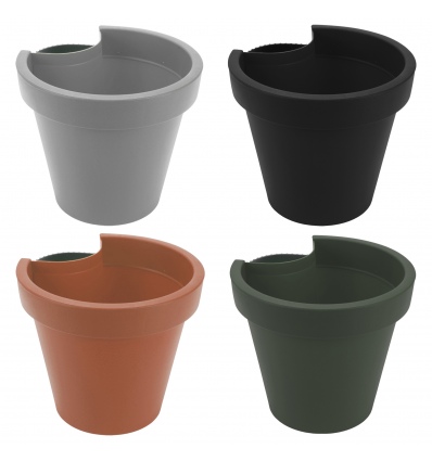 Plastic Drainpipe Flower Pots