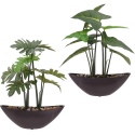 Artificial Plant In Gondola Shape Pot [882445]