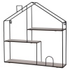 3 Tier Metal Frame Floating Shelf 50 x 50 x 11 cm [967081]