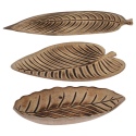 Wooden Decorative Leaf Plate
