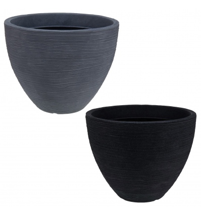 40cm Ribbed Flower Pots