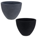 40cm Round Ribbed Flower Pots